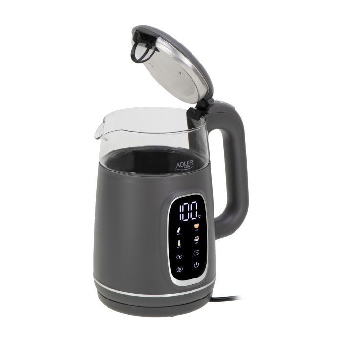 Електрочайник Adler AD 1305 grey зображення 3