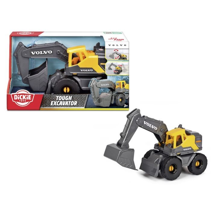 Спецтехника Dickie Toys Экскаватор «Вольво» 26 см (3724011)