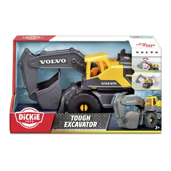 Спецтехника Dickie Toys Экскаватор «Вольво» 26 см (3724011) изображение 3