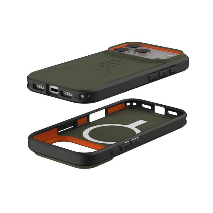 Чехол для мобильного телефона UAG iPhone 17 Pro Civilian MagSafe Olive/Orange (114545117297) изображение 10