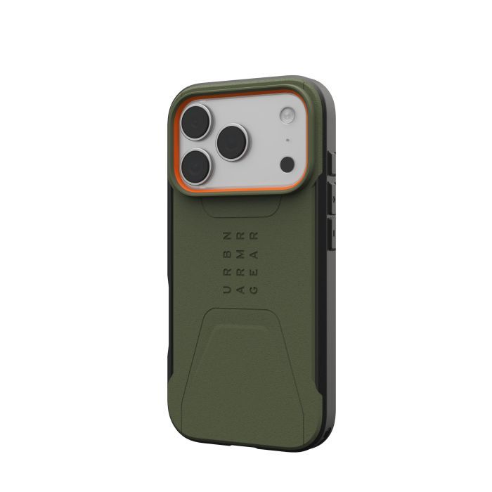 Чехол для мобильного телефона UAG iPhone 17 Pro Civilian MagSafe Olive/Orange (114545117297) изображение 3