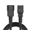 Кабель питания C13 to C14 1.8m black ColorWay (CW-CBP087-BK) изображение 3