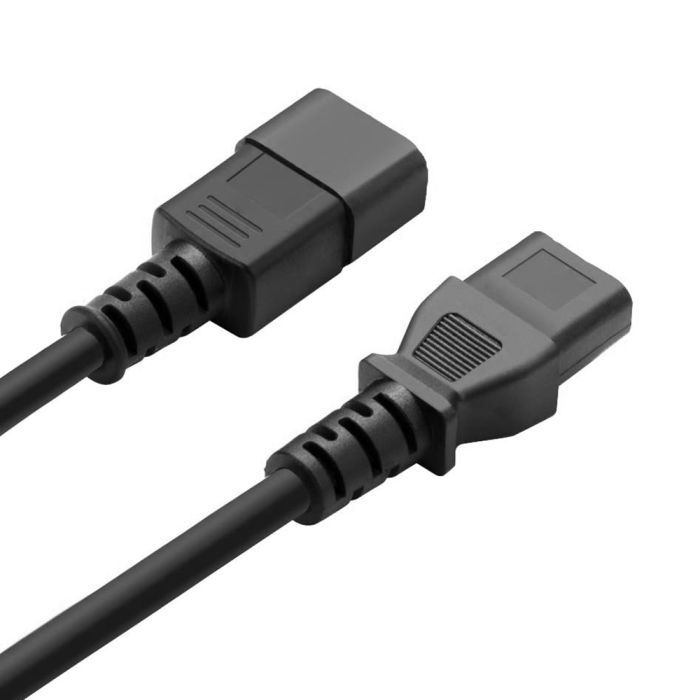 Кабель питания C13 to C14 1.8m black ColorWay (CW-CBP087-BK) изображение 4