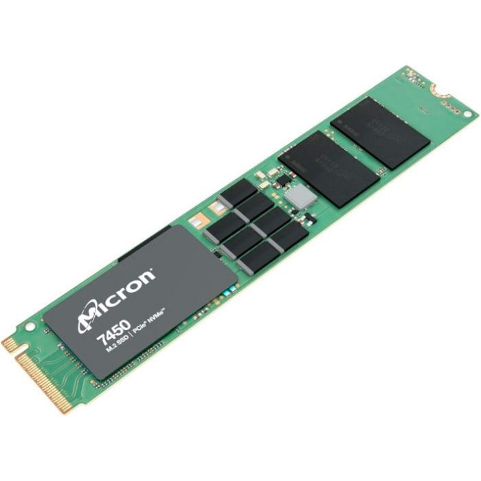 Накопичувач SSD для сервера Micron 7450 PRO 1920GB NVMe M.2 (22x110) Non-SED Enterprise SSD (MTFDKBG1T9TFR-1BC1ZABYYR) зображення 2