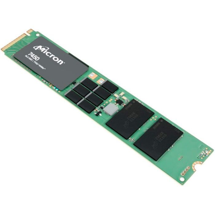 Накопичувач SSD для сервера Micron 7450 PRO 1920GB NVMe M.2 (22x110) Non-SED Enterprise SSD (MTFDKBG1T9TFR-1BC1ZABYYR) зображення 3