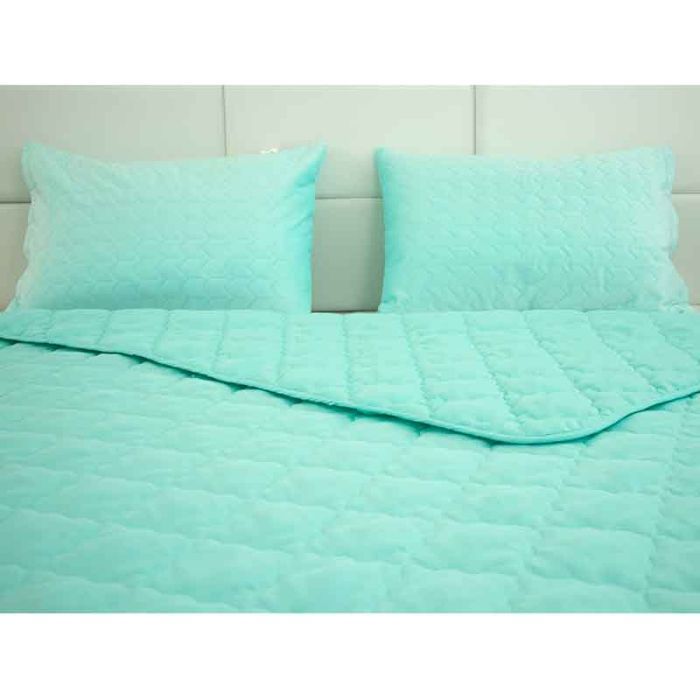 Ковдра Руно силіконова бірюзова 155х210 (317.52СЛКУ_Бірюзовий) зображення 7