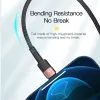 Дата кабель USB 2.0 AM to Lightning 2.0m 2.4A blue Essager (EXCL-XCA03) зображення 6