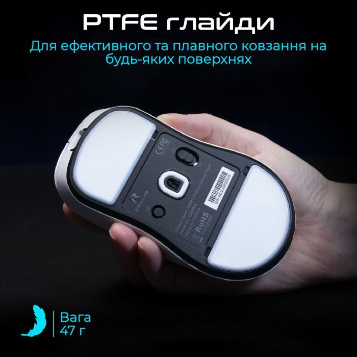 Мишка RAWM ES21Pro Wireless Black (ES21PRO.black) зображення 6
