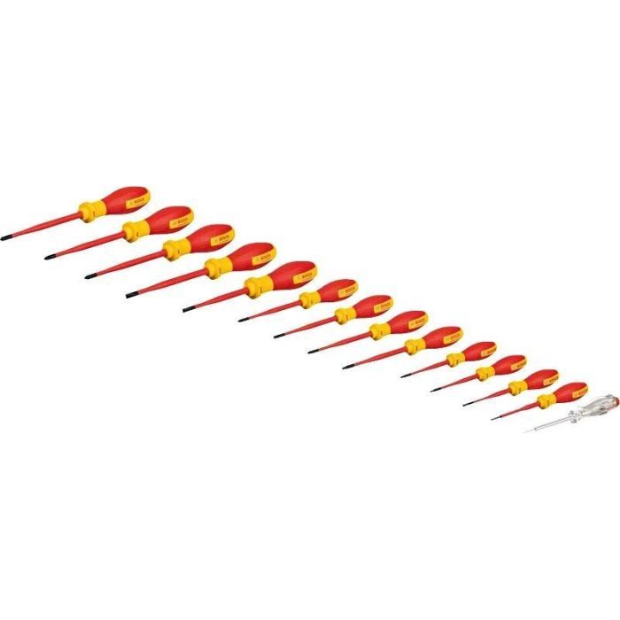 Набор отверток Bosch Professional, (змішаний), VDE, 14 шт (1.600.A02.NF9) > цены в Киеве и Украине Набор отверток Bosch Professional, (змішаний), VDE, 14 шт (1.600.A02.NF9)