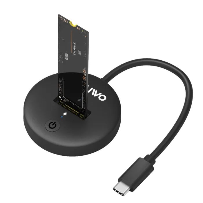 Док-станция для накопителей Maiwo M.2 NVMe/SATA SSD to USB3.2 Gen2 USB-C 10Gbps (K1698P2)