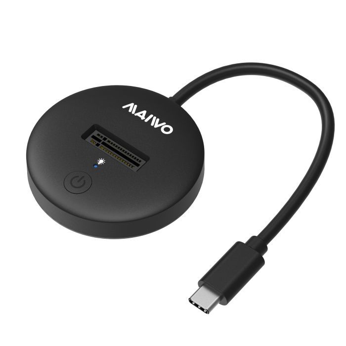 Док-станция для накопителей Maiwo M.2 NVMe/SATA SSD to USB3.2 Gen2 USB-C 10Gbps (K1698P2) изображение 2