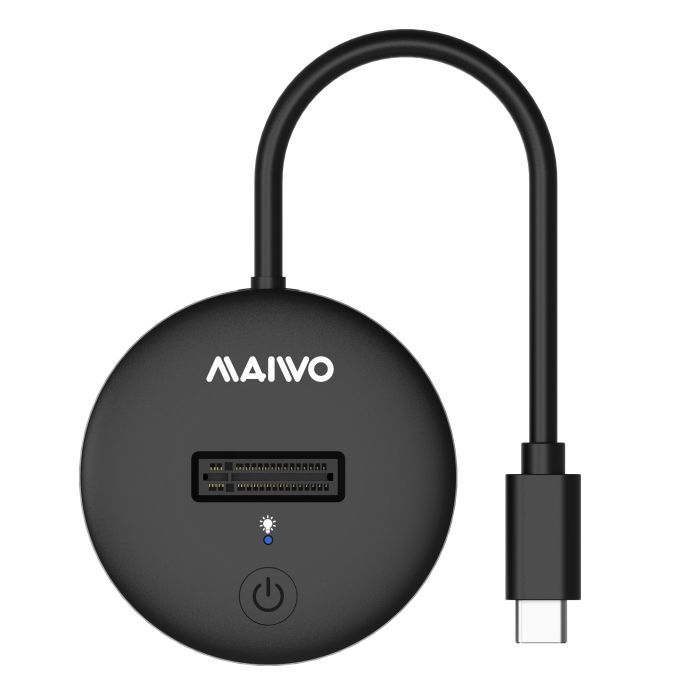 Док-станция для накопителей Maiwo M.2 NVMe/SATA SSD to USB3.2 Gen2 USB-C 10Gbps (K1698P2) изображение 4