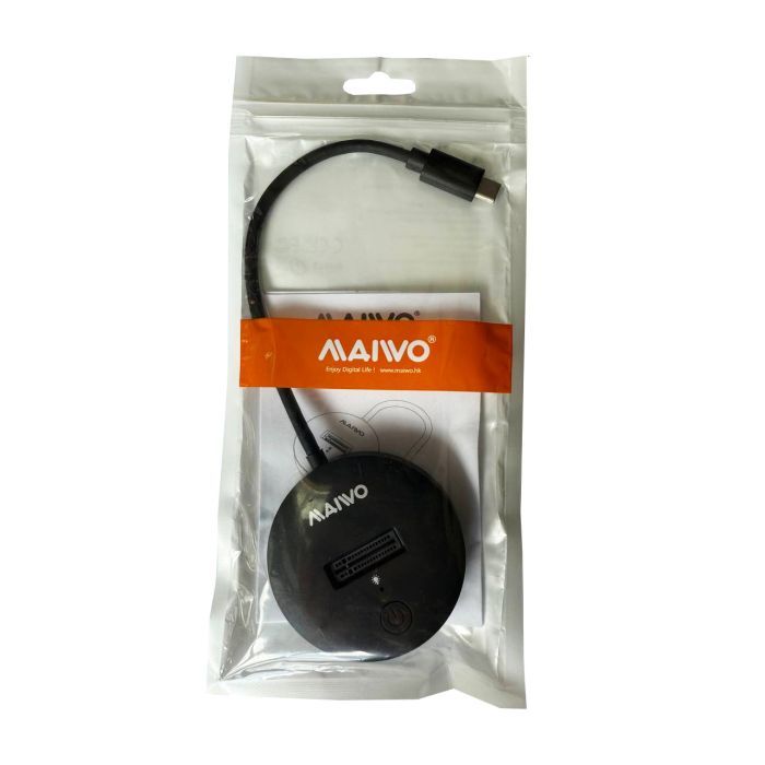 Док-станция для накопителей Maiwo M.2 NVMe/SATA SSD to USB3.2 Gen2 USB-C 10Gbps (K1698P2) изображение 9