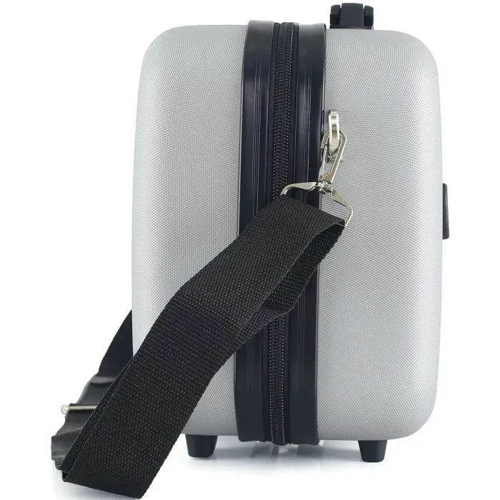 Косметичка Semi Line Бьюті-кейс 18L Light Grey (DAS302940) зображення 3 Косметичка Semi Line Бьюті-кейс 18L Light Grey (DAS302940) зображення 3