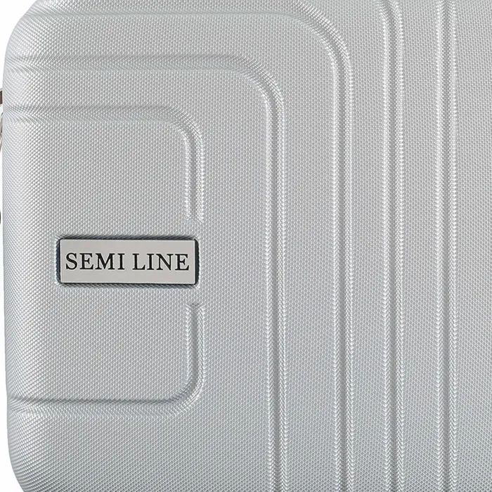 Косметичка Semi Line Бьюті-кейс 18L Light Grey (DAS302940) зображення 7 Косметичка Semi Line Бьюті-кейс 18L Light Grey (DAS302940) зображення 7