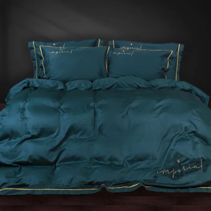 Постельное белье MirSon Сатин Imperial Satin Catania 175х210 двуспальный (2200007178322)