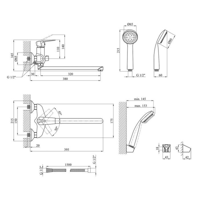 Смеситель Kroner Odra-C071 (CV019458) изображение 9