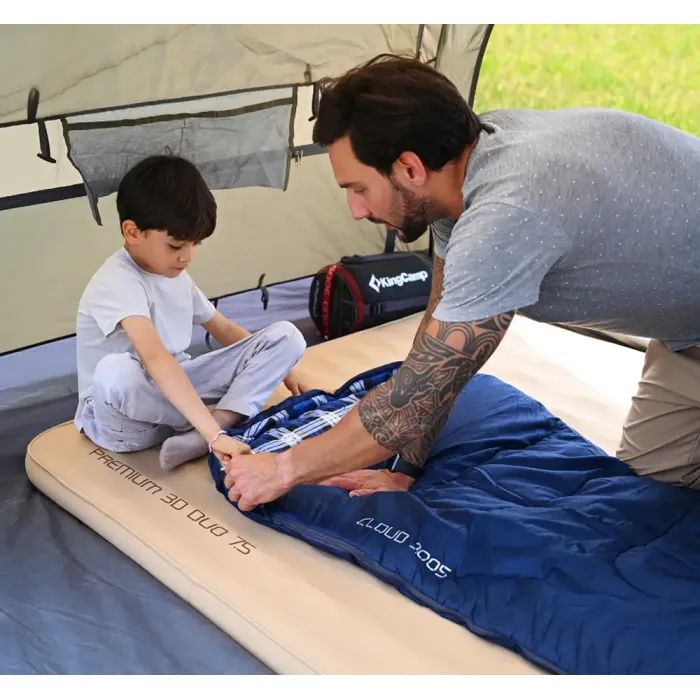 Спальний мішок KingCamp Cloud 300S Navy (KS2213_NAVY_L) зображення 4