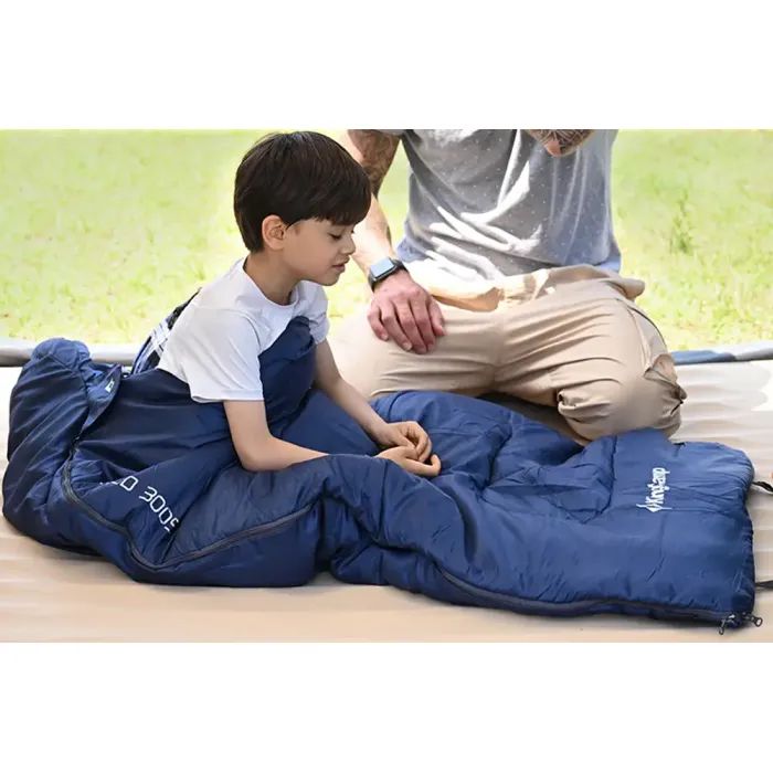 Спальний мішок KingCamp Cloud 300S Navy (KS2213_NAVY_L) зображення 5