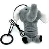 Іграшка для котів Hippie Pet Слоник з мотузкою 14 см (HIPCT2304005-2)