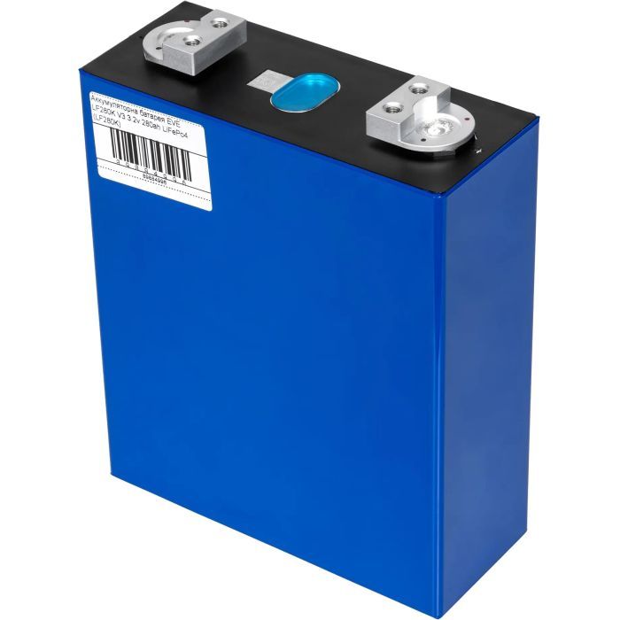 Батарея LiFePo4 EVE 3.2V 280AH (EVE-3.2V-280AH V3) зображення 2