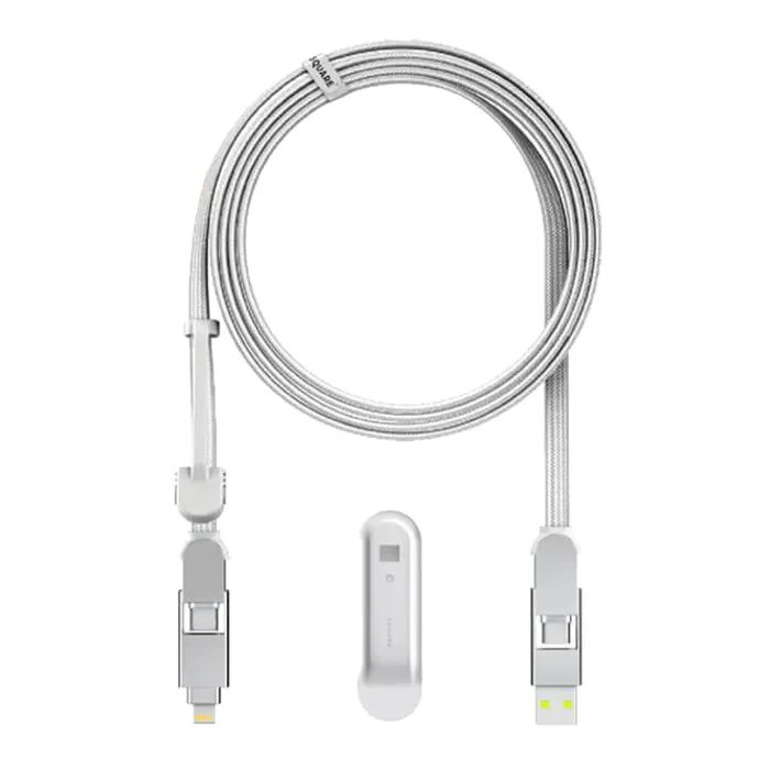 Дата кабель 6in1 inCharge XL 2.0m white Rolling Square (XLM02R)