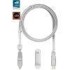 Дата кабель 6in1 inCharge XL 3.0m white Rolling Square (XLL02R) зображення 3