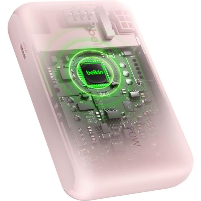 Батарея універсальна Belkin 10000mAh, 20W, USB-C, Pink (BPB021HQPK) зображення 11