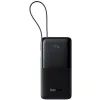 Батарея універсальна Baseus Bipow 2 Digital Display 20000mAh 20W with Built-in USB-C Cable Black (P10077101113-01)