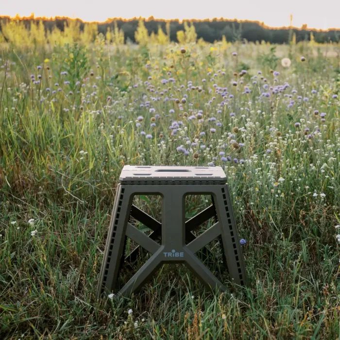 Стілець складаний Tribe Camp Chair High пластиковий Olive (T-EF-0002-olive) зображення 9