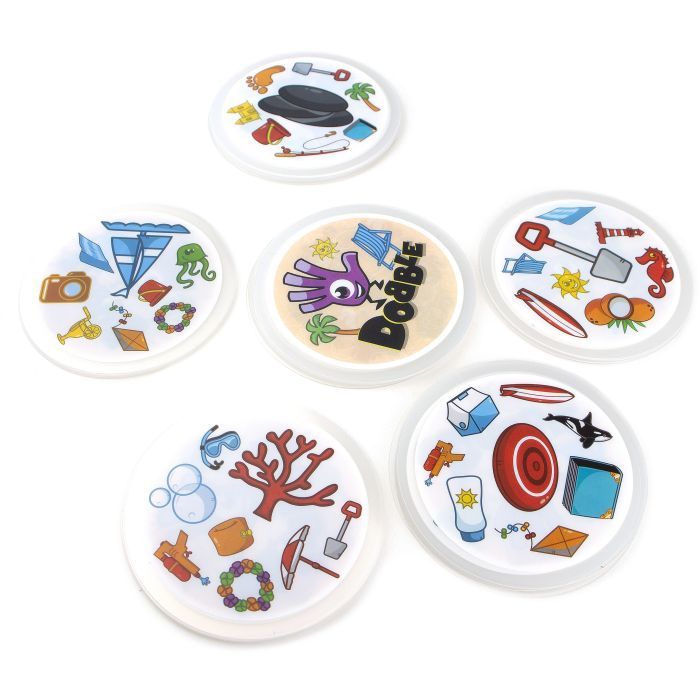 Настольная игра Ігромаг Доббль: На пляже (Dobble Waterproof) (укр.) (DOBBEAC01UA) изображение 3