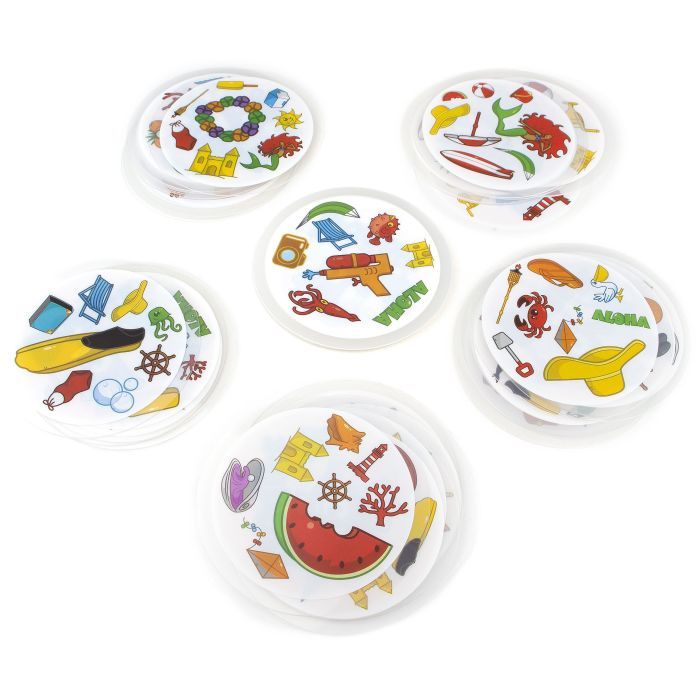 Настольная игра Ігромаг Доббль: На пляже (Dobble Waterproof) (укр.) (DOBBEAC01UA) изображение 4