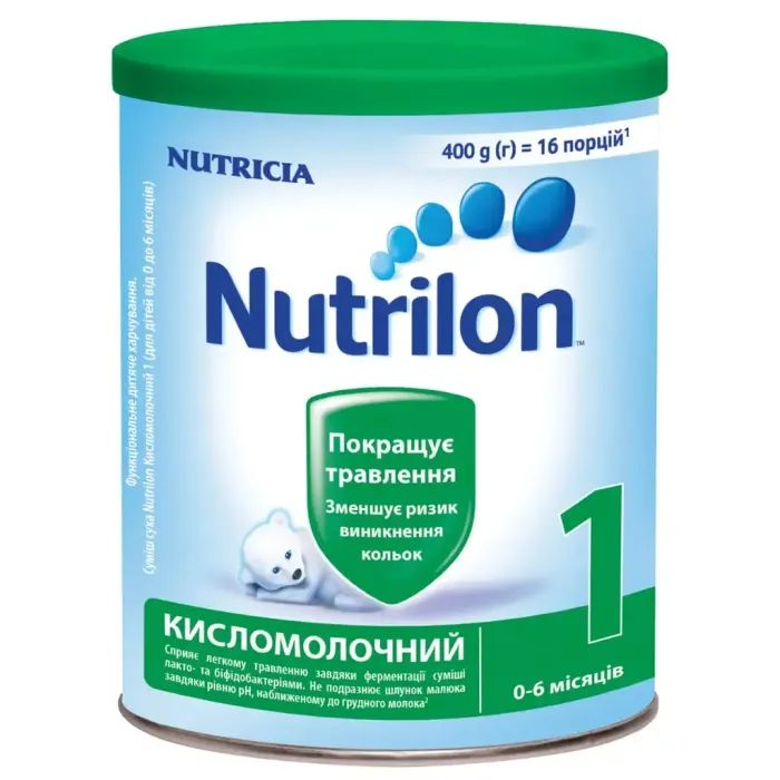 Детская смесь Nutrilon Кисломолочная 1 400 г (5900852073274) изображение 2