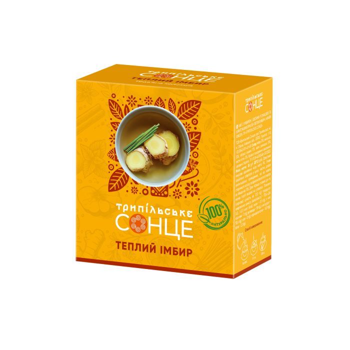Чай Трипільське Сонце Теплий імбир 20х1.3 г (trs.04542)
