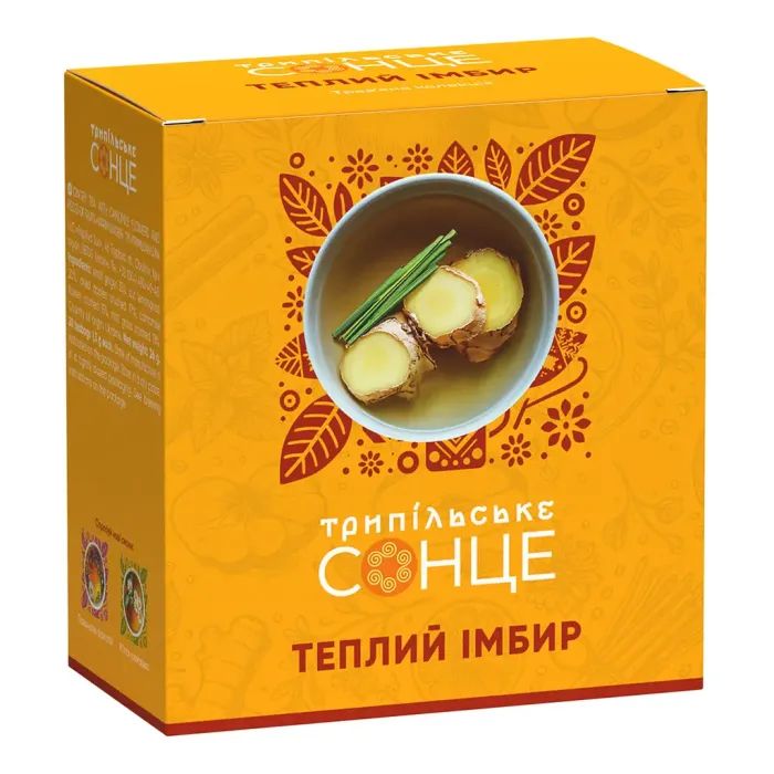 Чай Трипільське Сонце Теплий імбир 20х1.3 г (trs.04542) зображення 2