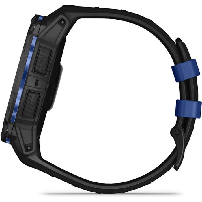 Смарт-часы Garmin Instinct 3, 50mm, AMOLED, Black with Bolt Blue Accents, GPS смарт-годинник (010-03020-03) изображение 5
