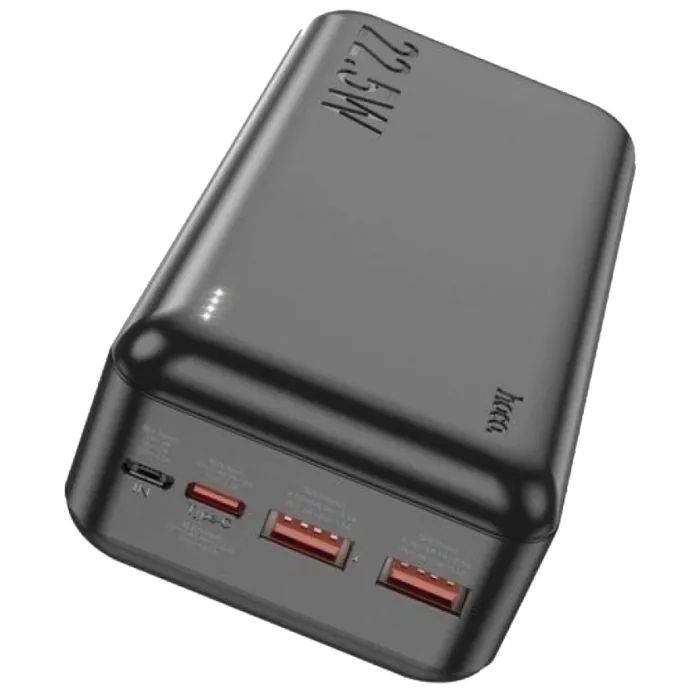 Батарея універсальна HOCO 30000mAh Astute 22.5W PD QC Black (J101B / 714732) зображення 2