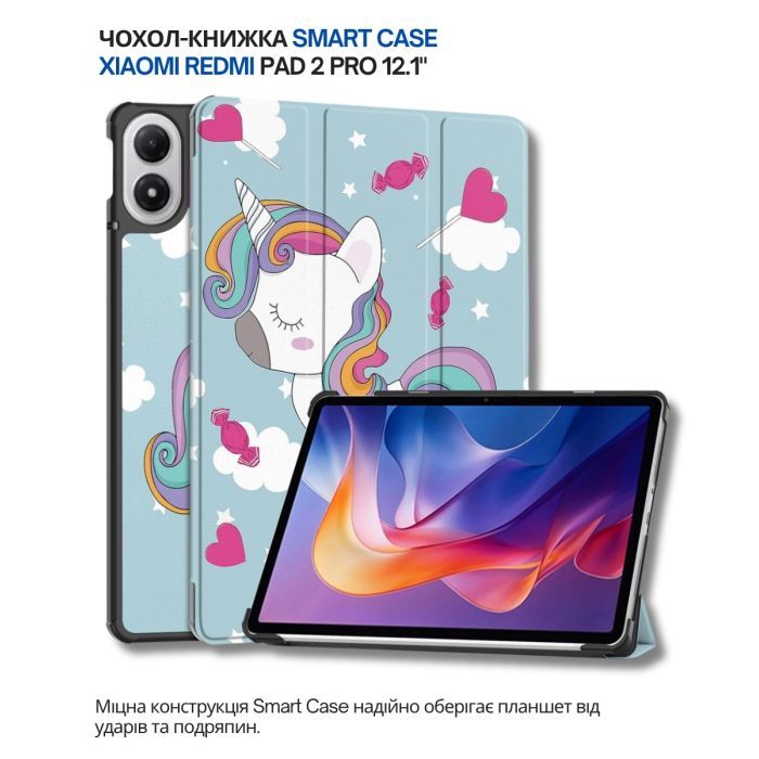 Чехол для планшета BeCover Smart Case Xiaomi Redmi Pad 2 Pro 12.1" Graffiti (714639) изображение 7