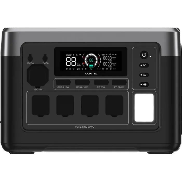 Зарядна станція OUKITEL P1500E Plus, 1800W, 1536Wh (P1500E Plus)