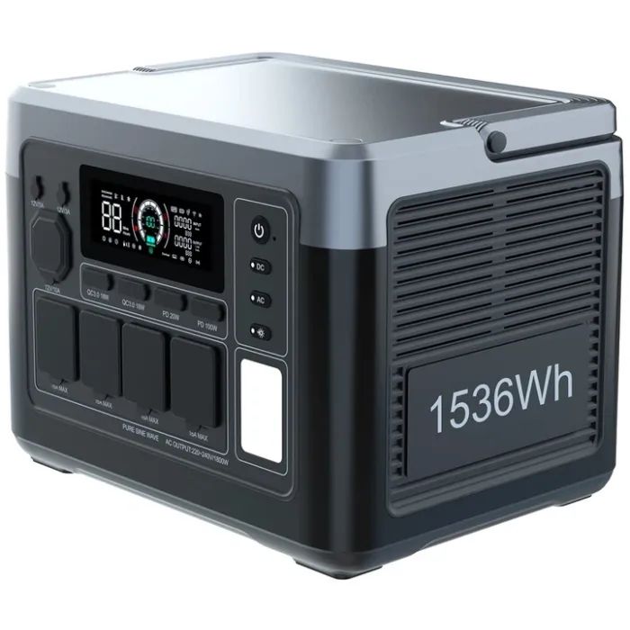 Зарядна станція OUKITEL P1500E Plus, 1800W, 1536Wh (P1500E Plus) зображення 4