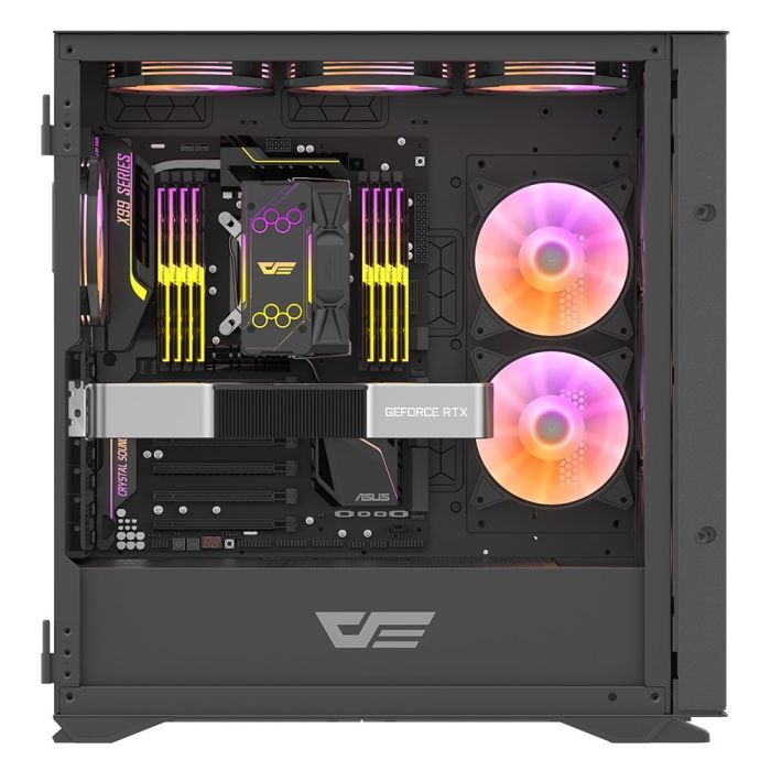 Корпус для ПК DARKFLASH DLX200 MESH BLACK изображение 8