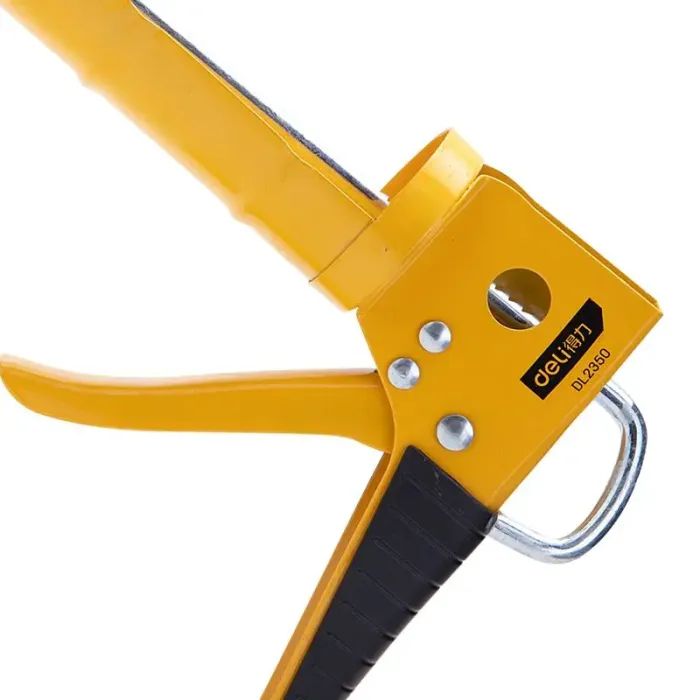 Пістолет для герметика Deli 9, 230 мм, сталь А3 (DL2350) зображення 2