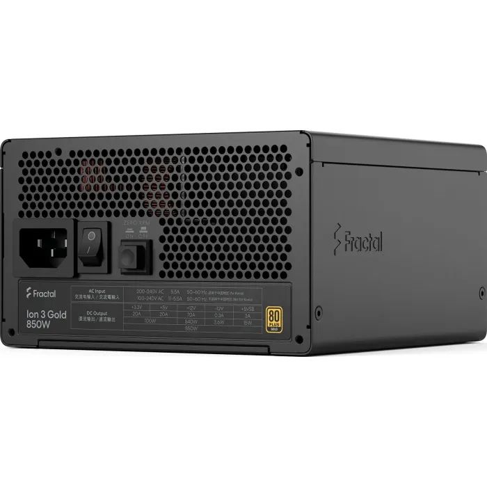 Блок питания Fractal Design 850W Ion 3 Gold (FD-P-IA3G-850-EU) изображение 11