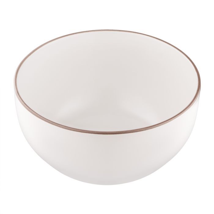 Салатник Ardesto Asti 670мл, 14.2см, кераміка, білий (AR1414AW) изображение 2