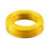 Кабель силовий MYSUN гнучкий, мідний, бухта 610м YELLOW (24AWG-YL)