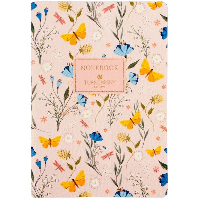 Книга записна Axent A5 Secret Garden 1, 60 аркушів клітинка (8710-1-A-TR)