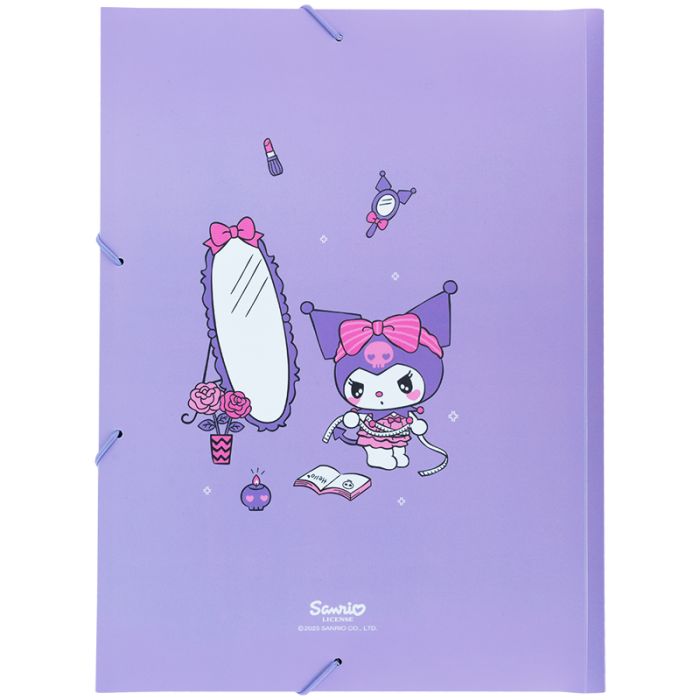 Папка на резинках Kite A4 Kuromi (HK25-247-1) зображення 3