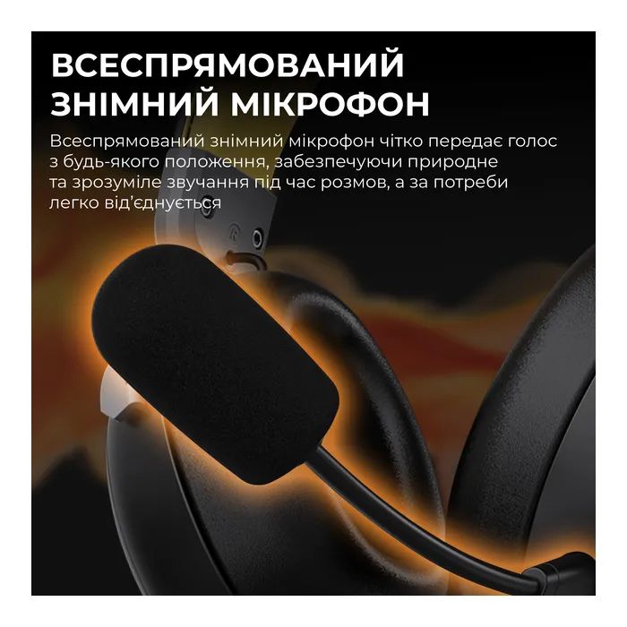 Наушники Ajazz AHM08 MAX 3-Mode Black (AHM08-MAX-BGY) изображение 10