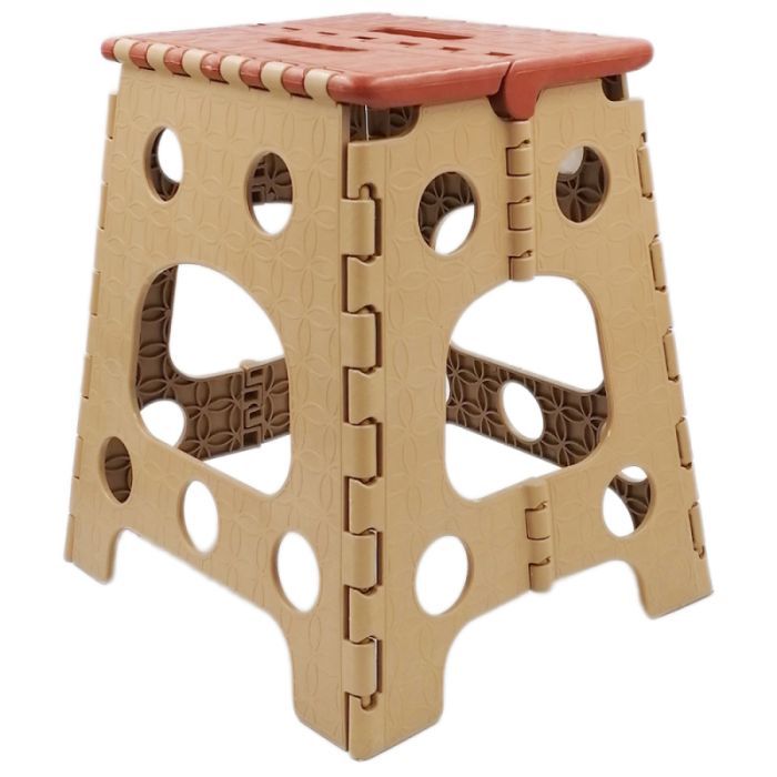 Стул складной Planet 36 см коричнево-бежевый (10715)