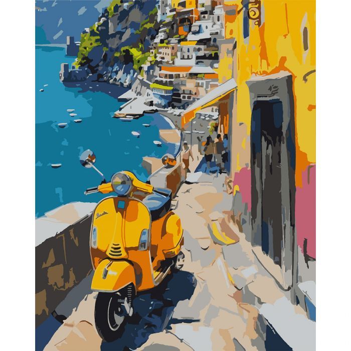 Картина по номерам Santi Романтичне узбережжя 40х50 см (955748)